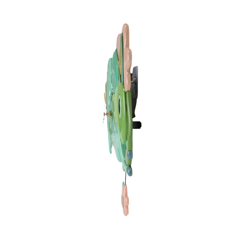 Spring Loaded Wall Clock