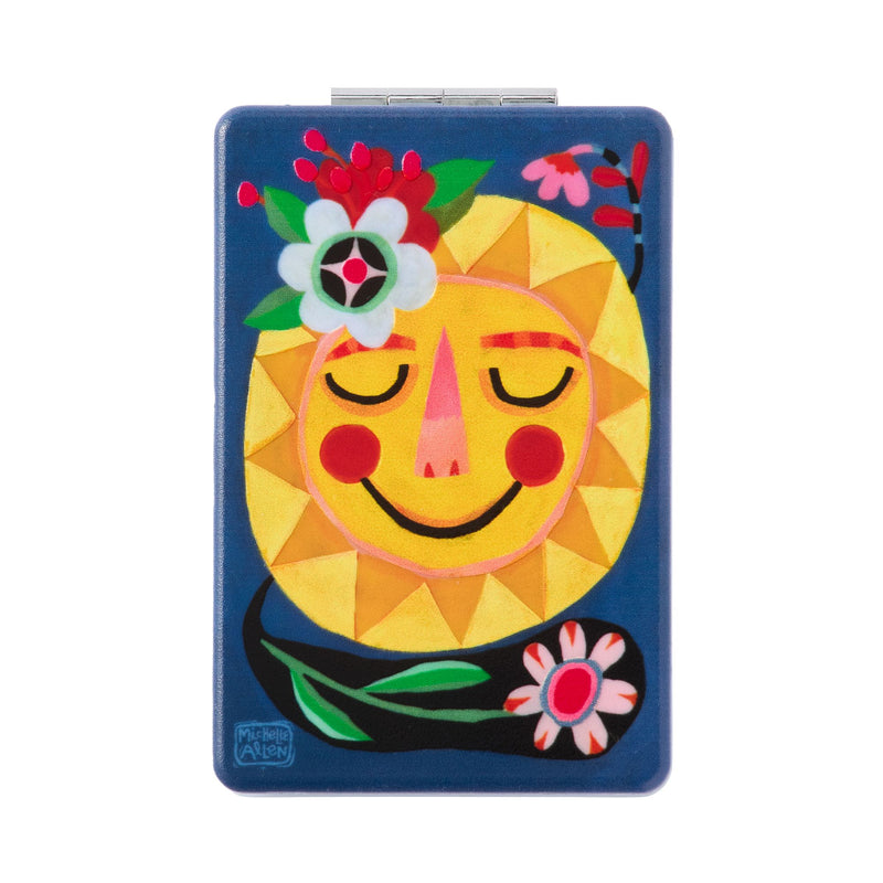 Blooming Bright Compact Mirror