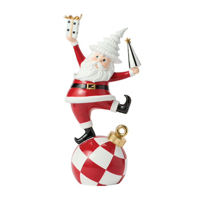 Santa with Tree and Giftbox