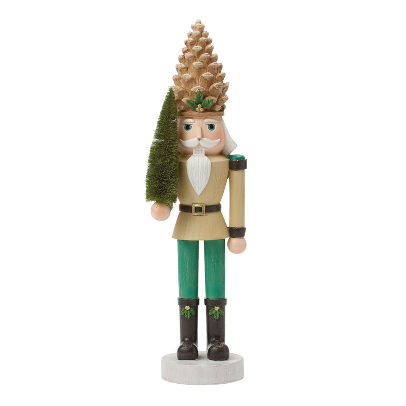 Woodgrain Soldier with Tree