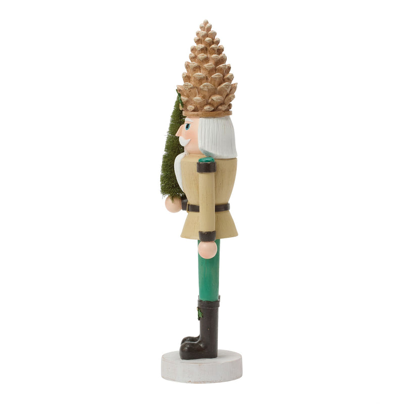 Woodgrain Soldier with Tree