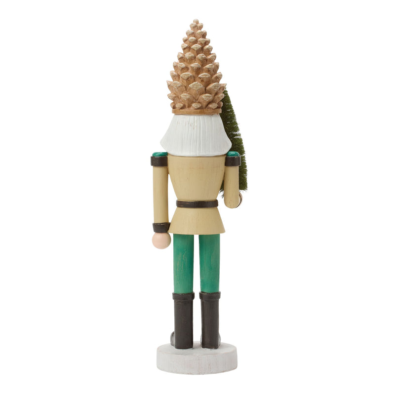 Woodgrain Soldier with Tree