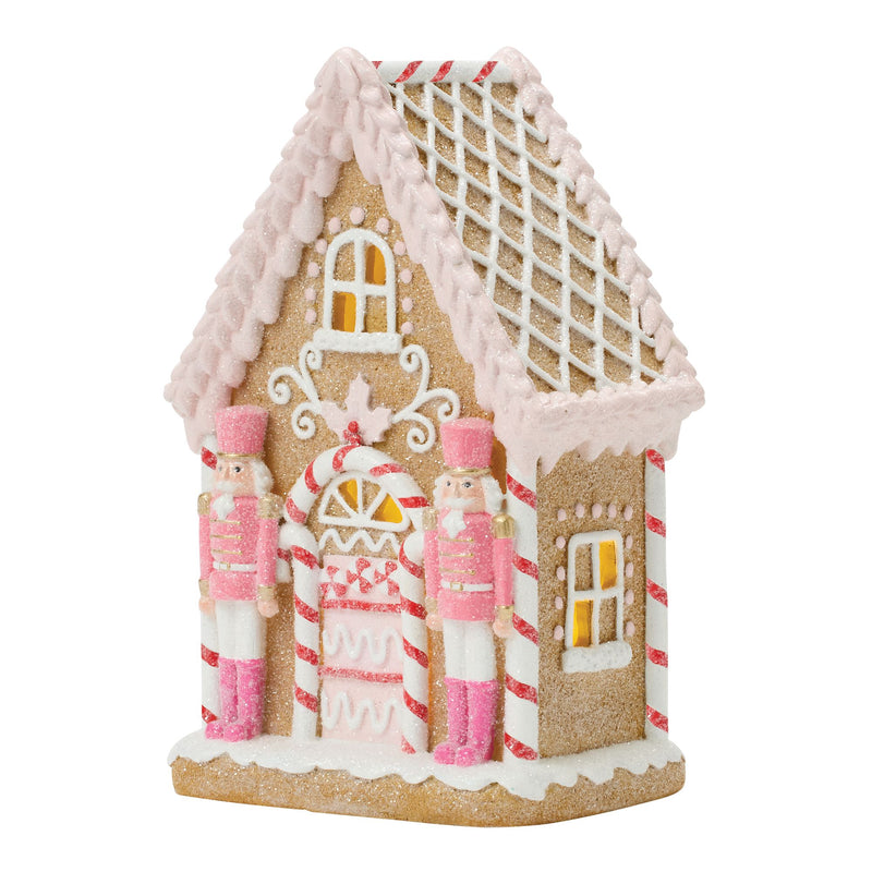 LED Gingerbread House