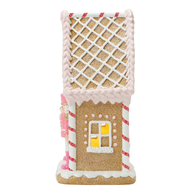 LED Gingerbread House