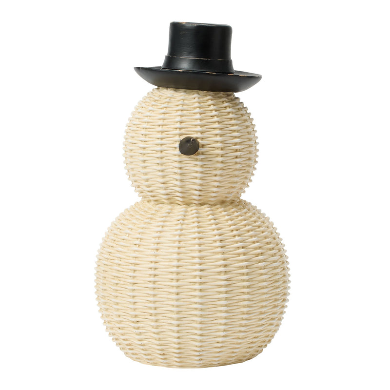 Rattan Snowman