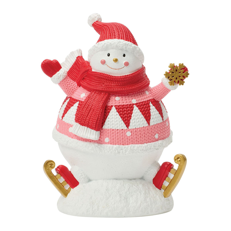 Skating Snowman