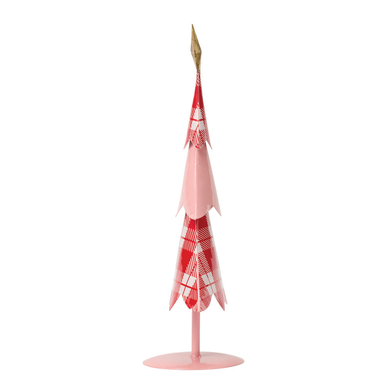 Pink and Red Christmas Tree