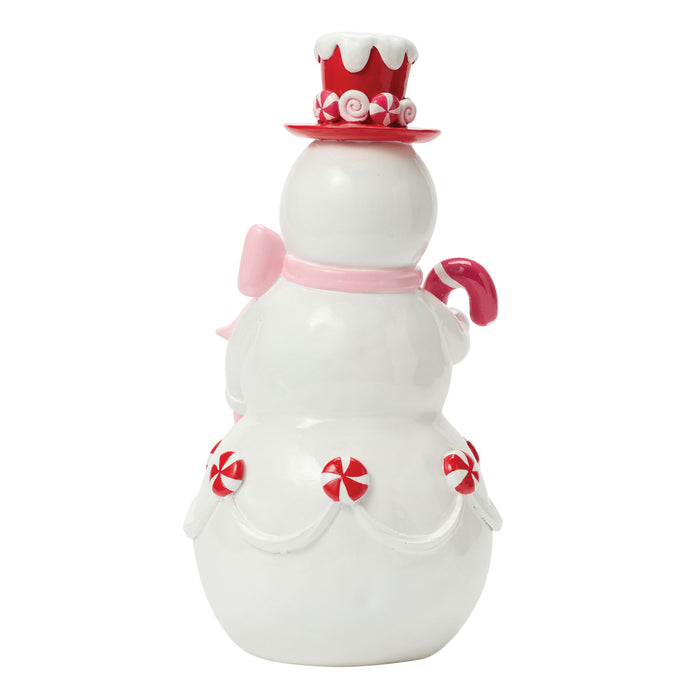Snowman with Candy Cane