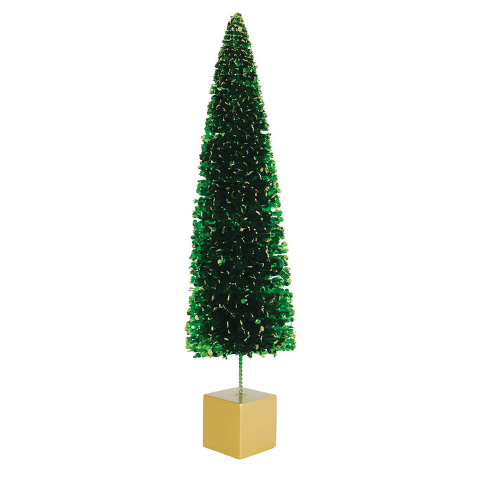 Green Sequin Tree