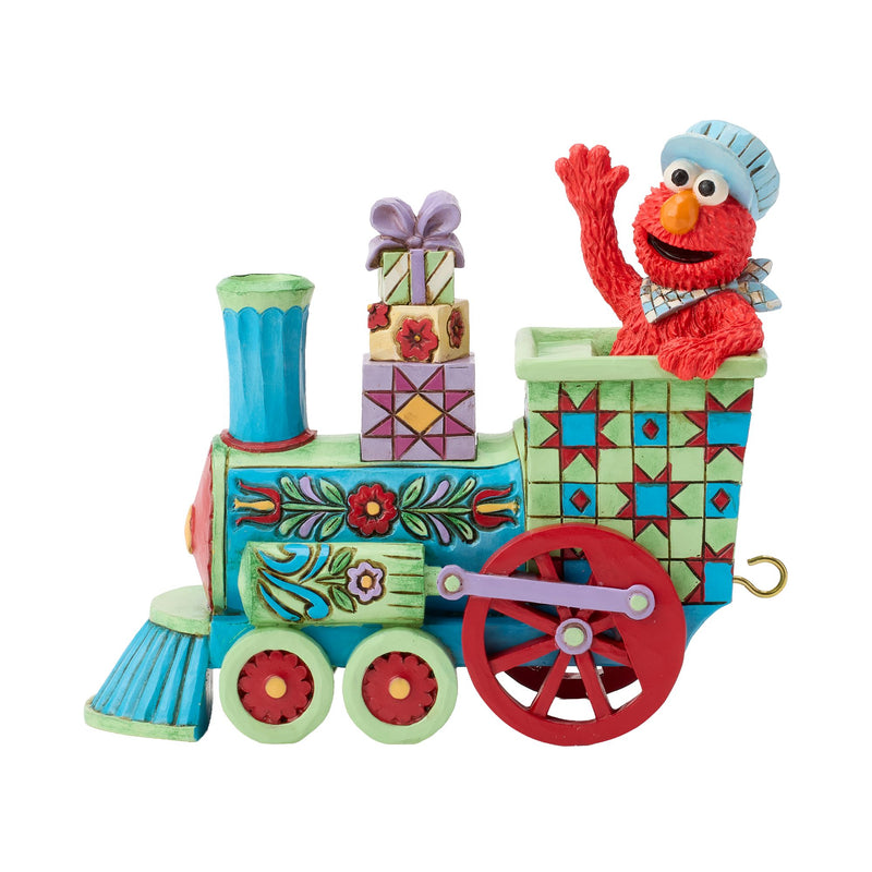 Elmo Train Engine Figurine