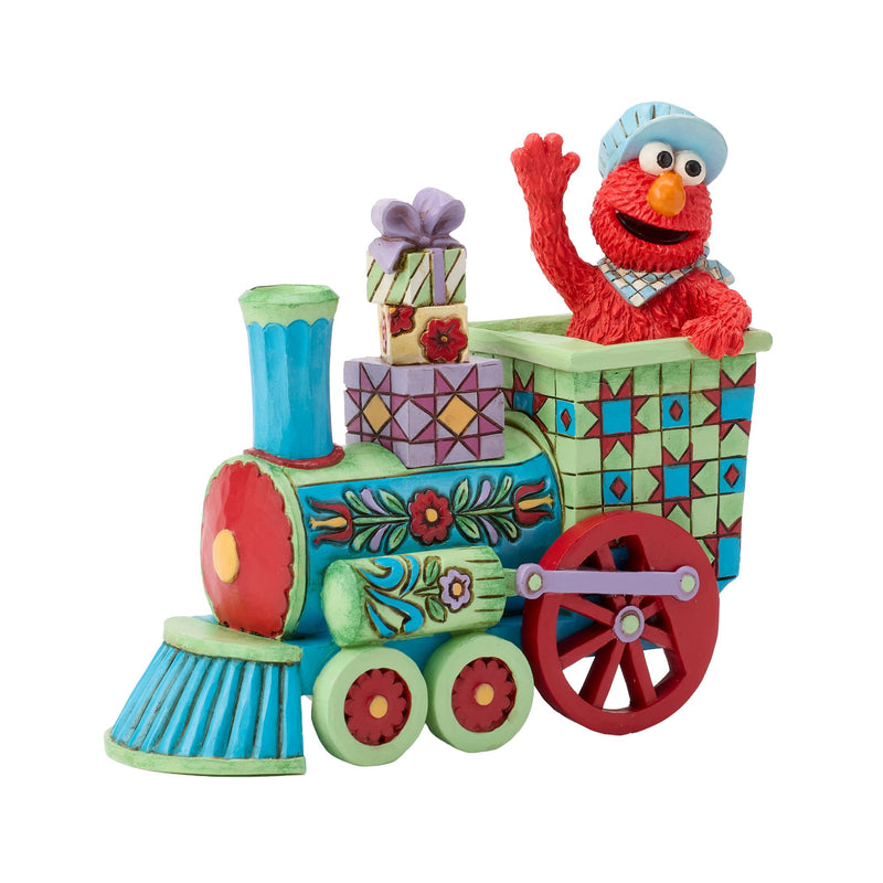Elmo Train Engine Figurine