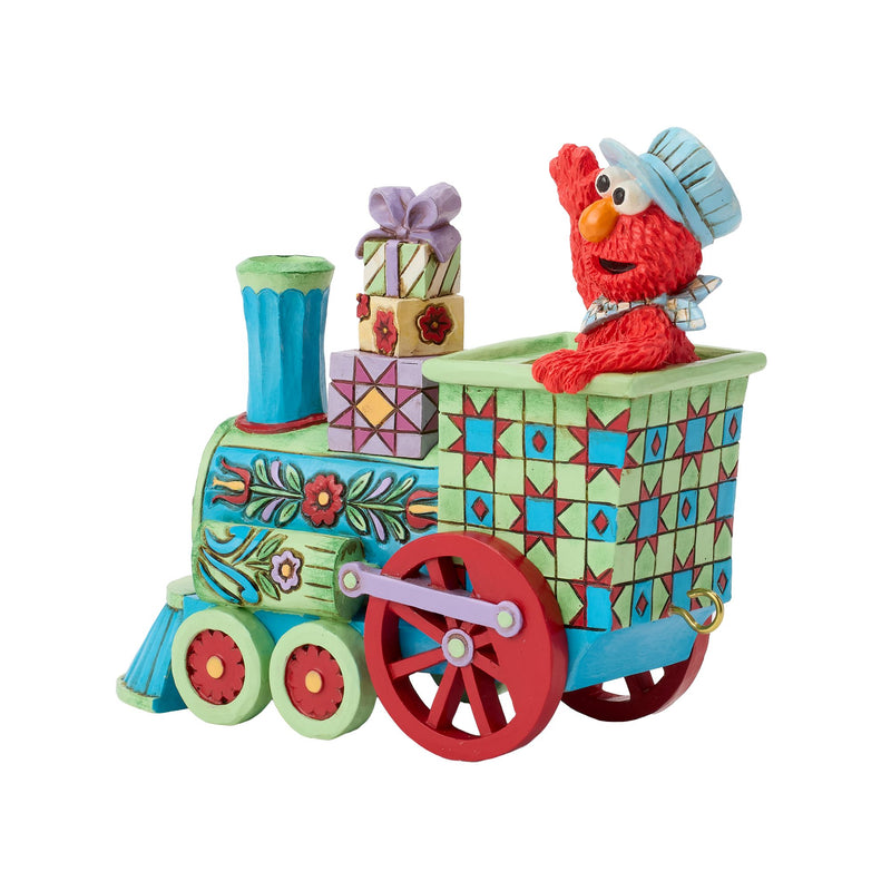 Elmo Train Engine Figurine
