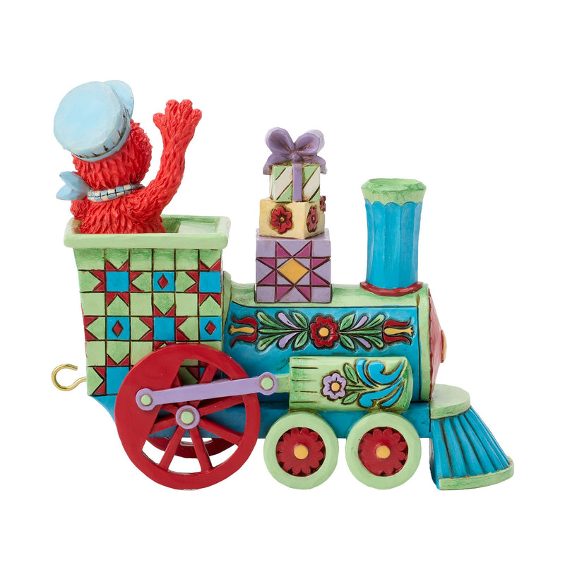 Elmo Train Engine Figurine
