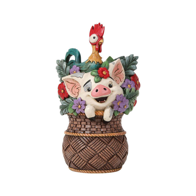 Pua & Hei Hei Flower Basket