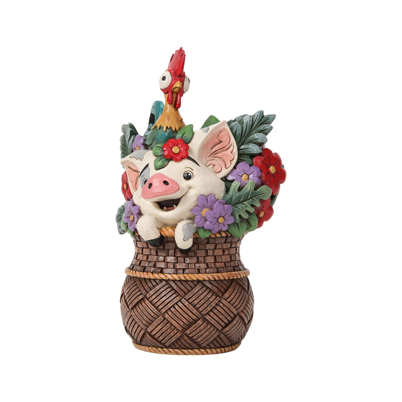 Pua & Hei Hei Flower Basket