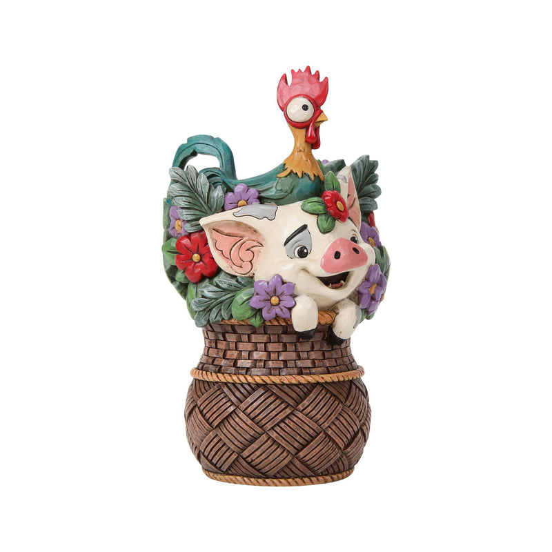 Pua & Hei Hei Flower Basket