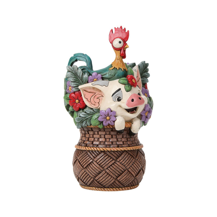 Pua & Hei Hei Flower Basket