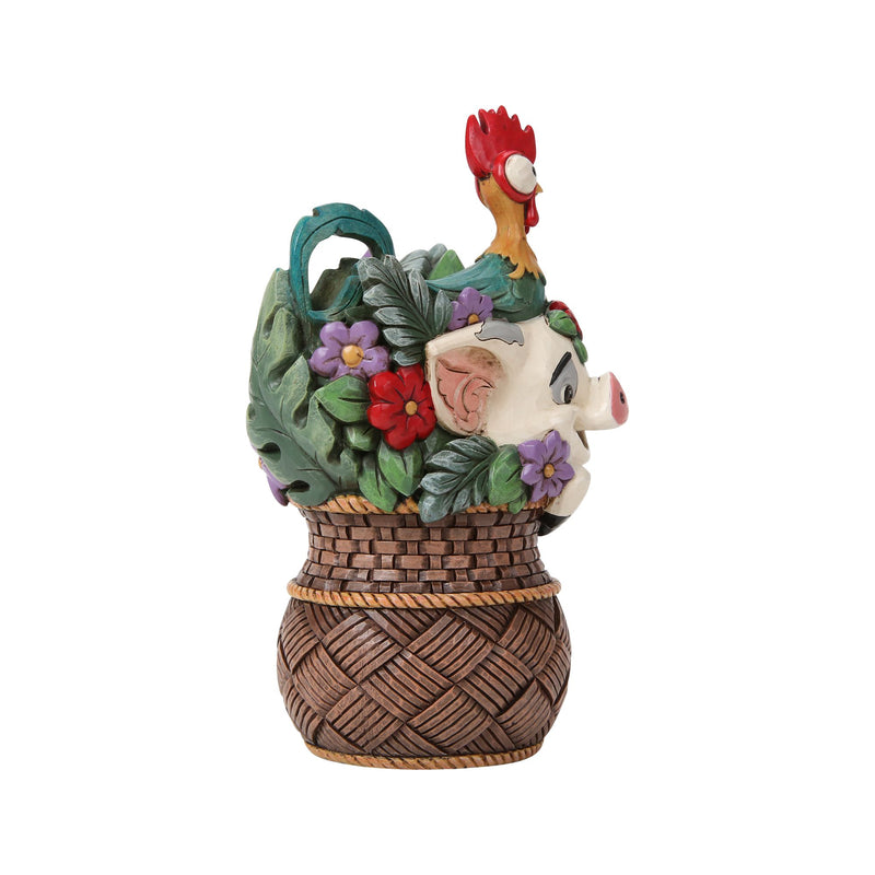 Pua & Hei Hei Flower Basket