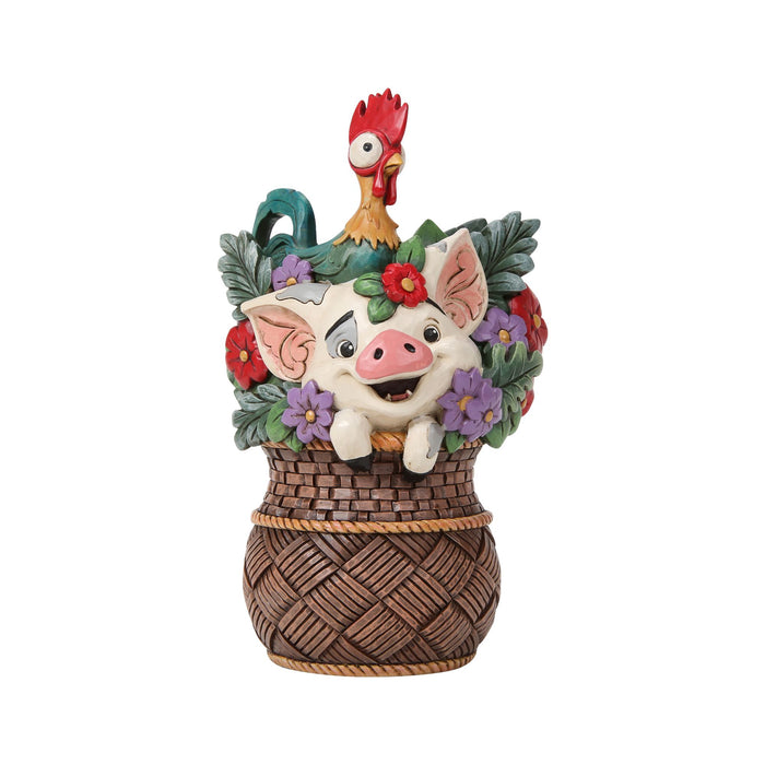 Pua & Hei Hei Flower Basket