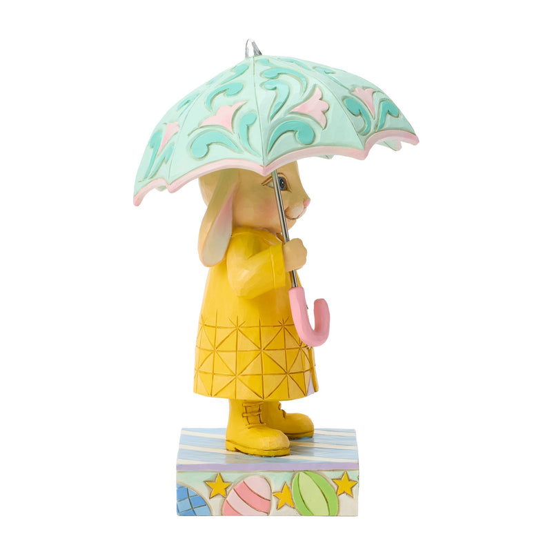 Easter Bunny with Umbrella