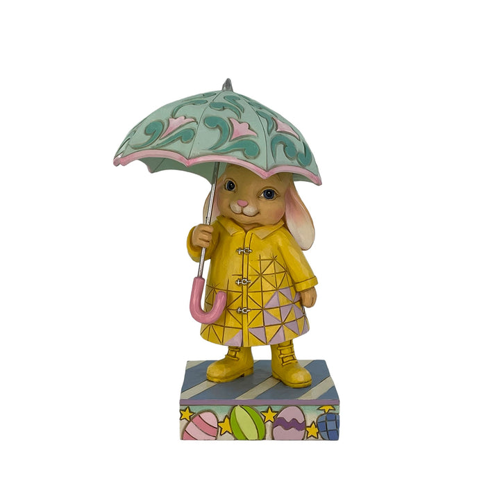 Easter Bunny with Umbrella
