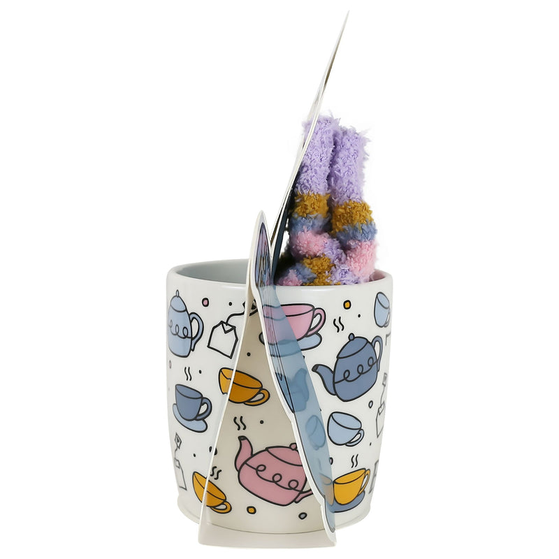 Tea Mug and Socks Set