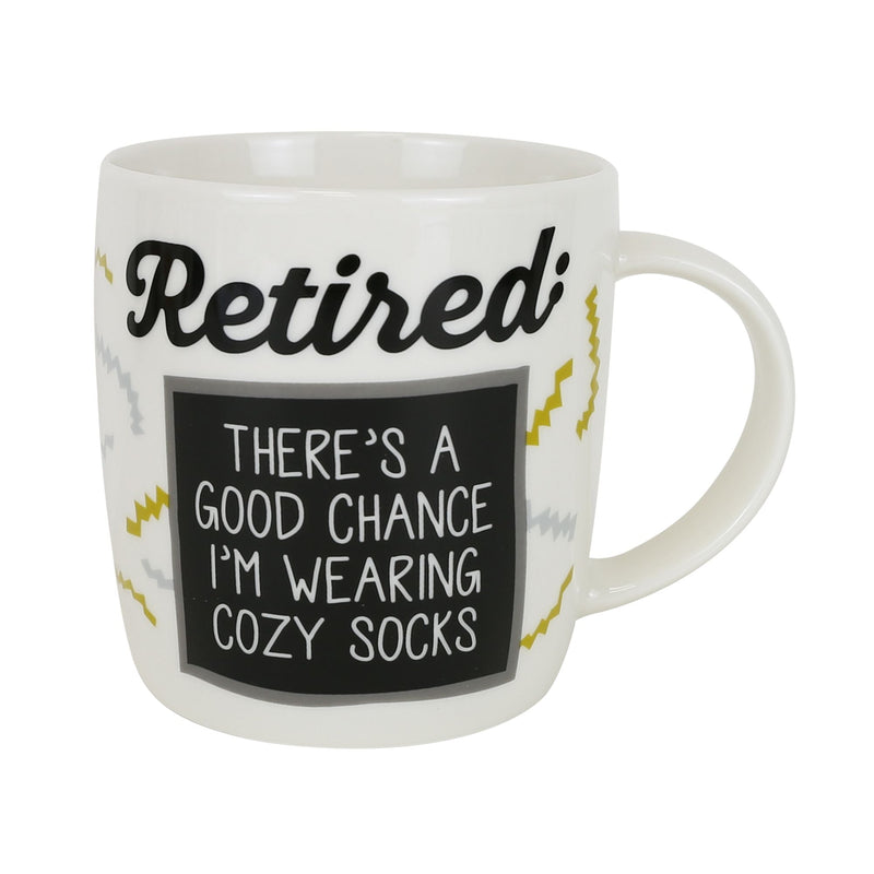 Retirement Mug and Socks Set