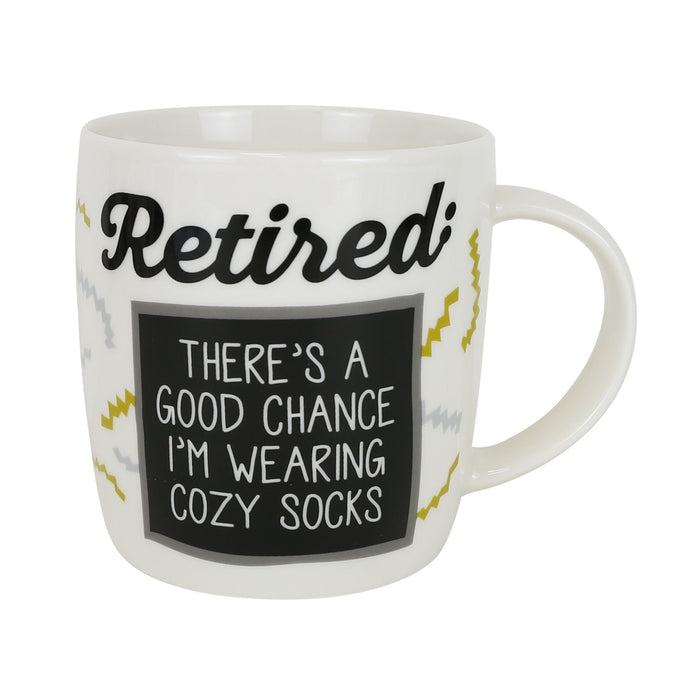 Retirement Mug and Socks Set