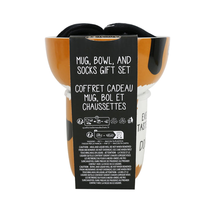Mug Socks Bowl Dog lover Set