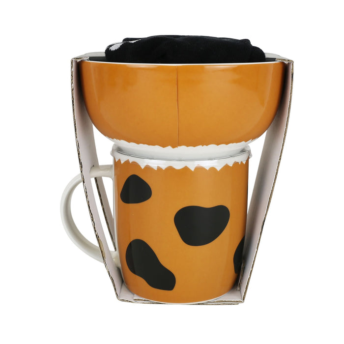 Mug Socks Bowl Dog lover Set