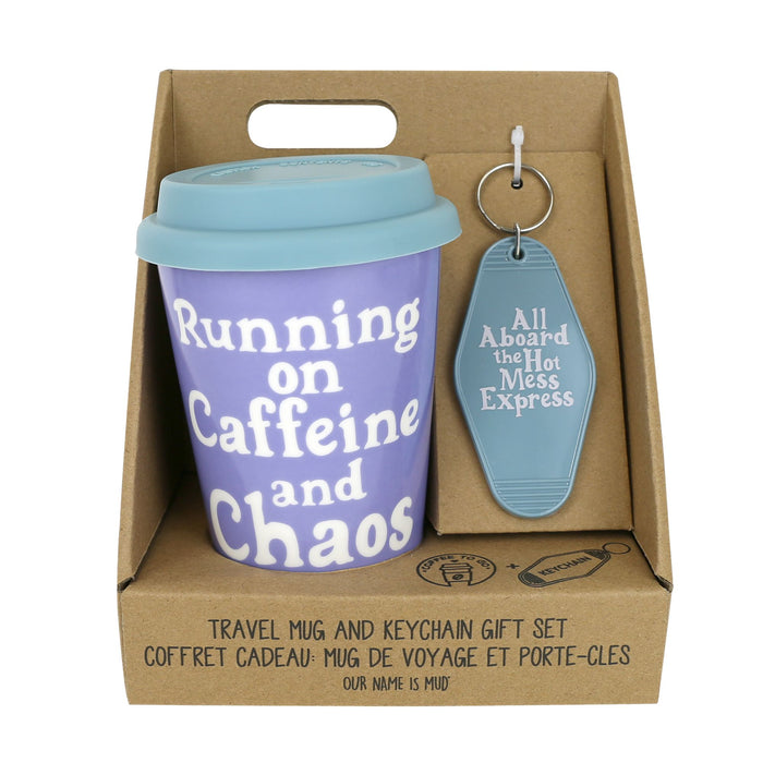 Caffeine Travel Mug Key Set