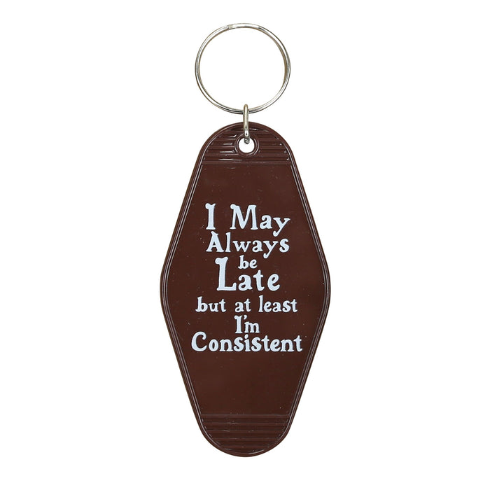 I'm  Late Travel Mug Key Set