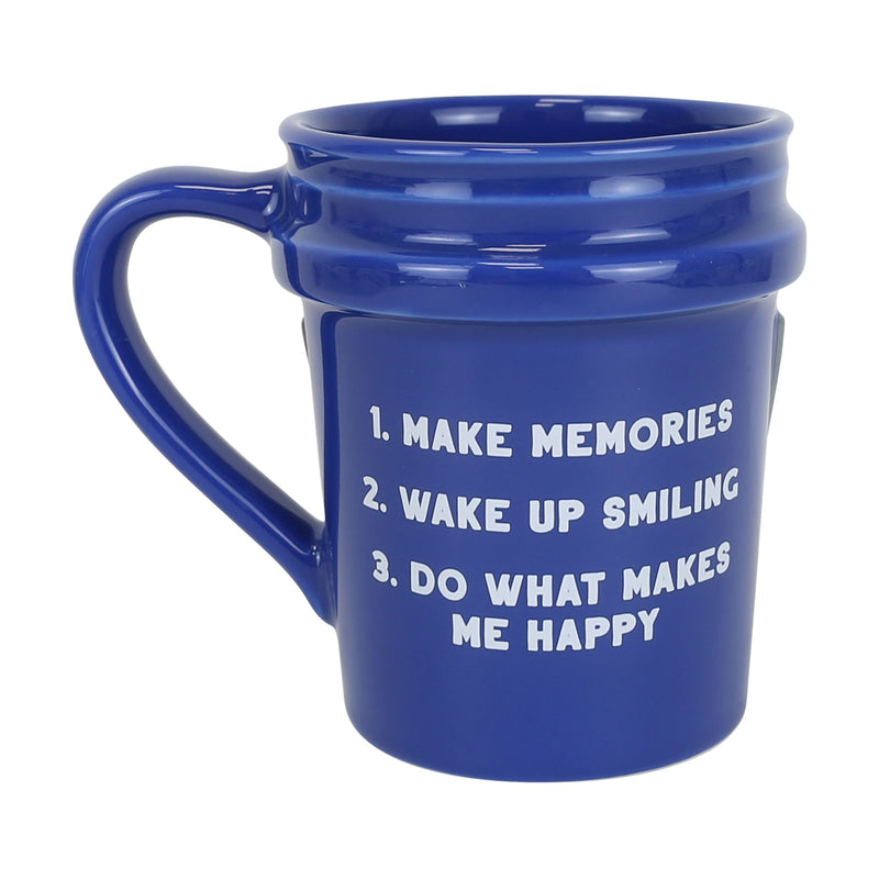 Retirement Sculp Bucket Mug