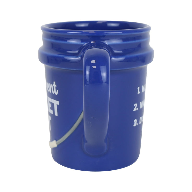 Retirement Sculp Bucket Mug