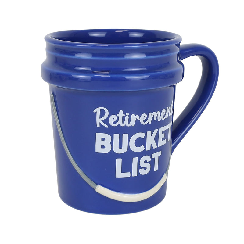 Retirement Sculp Bucket Mug