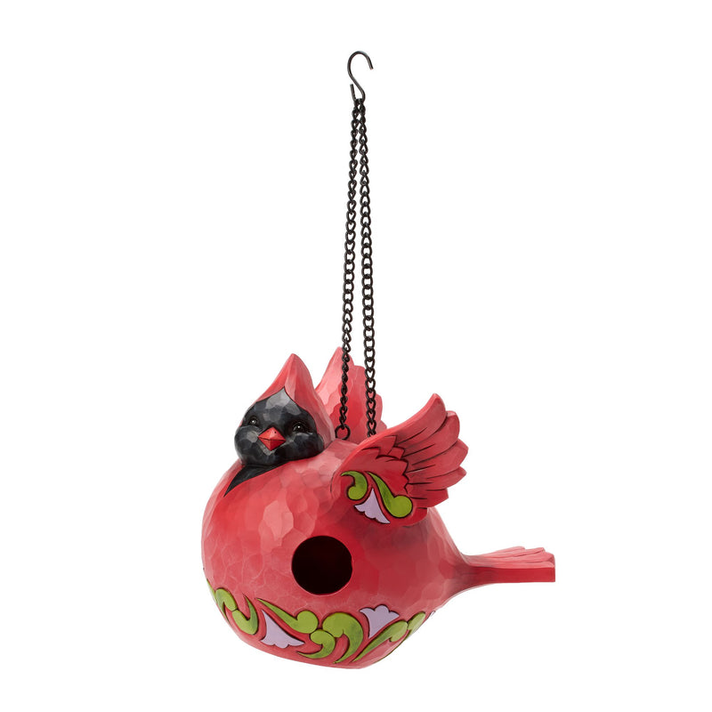 Cardinal Birdhouse
