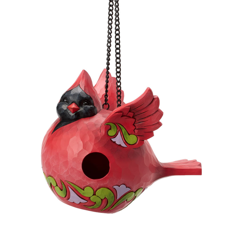 Cardinal Birdhouse
