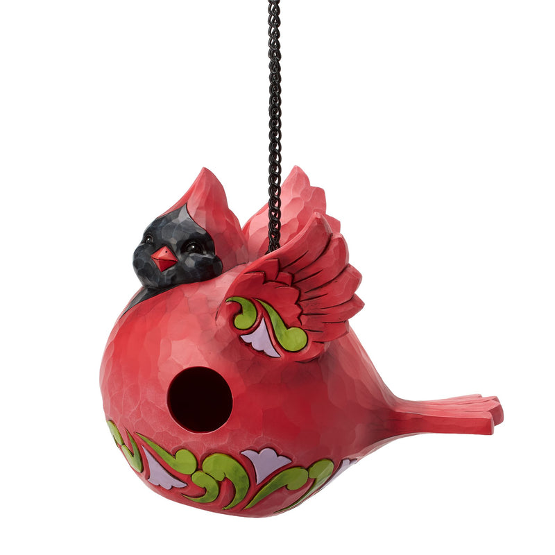Cardinal Birdhouse