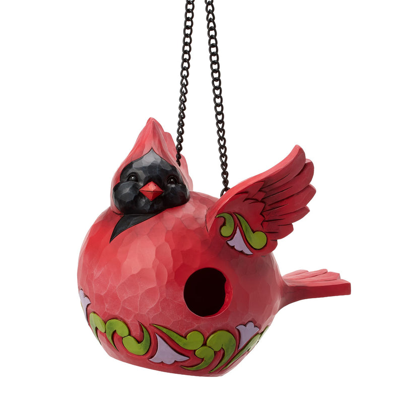 Cardinal Birdhouse