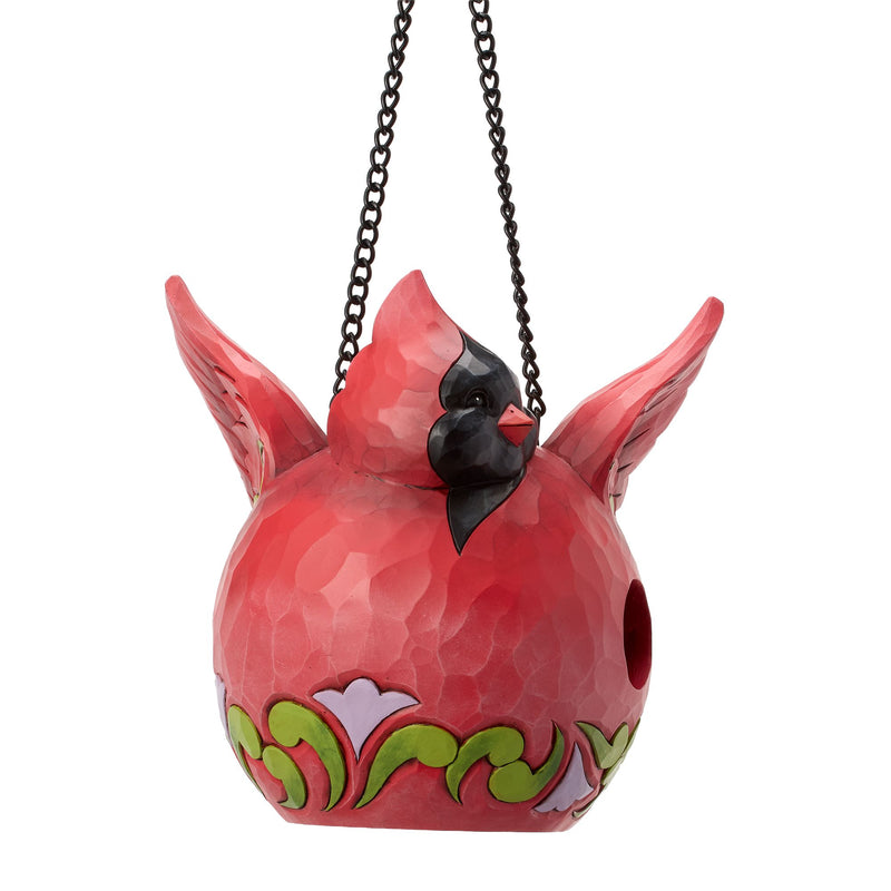 Cardinal Birdhouse