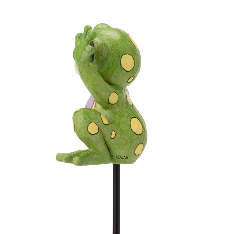 Plant Stake Frog