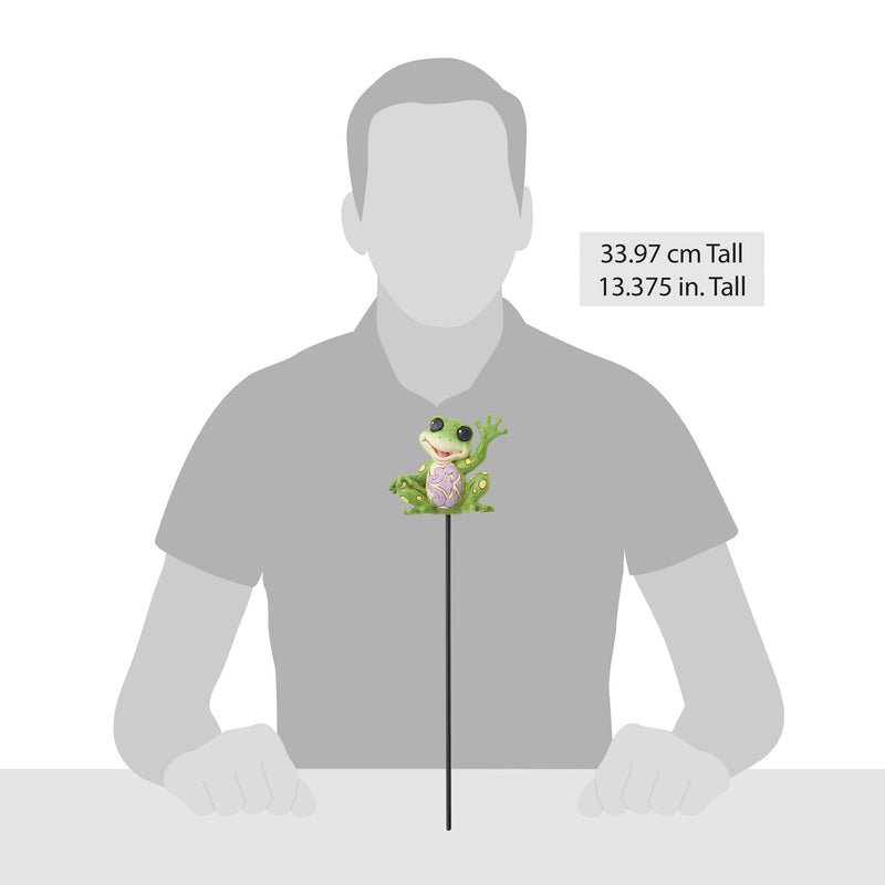 Plant Stake Frog