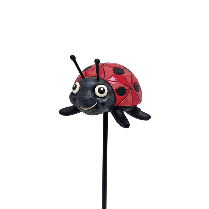 Plant Stake Ladybug