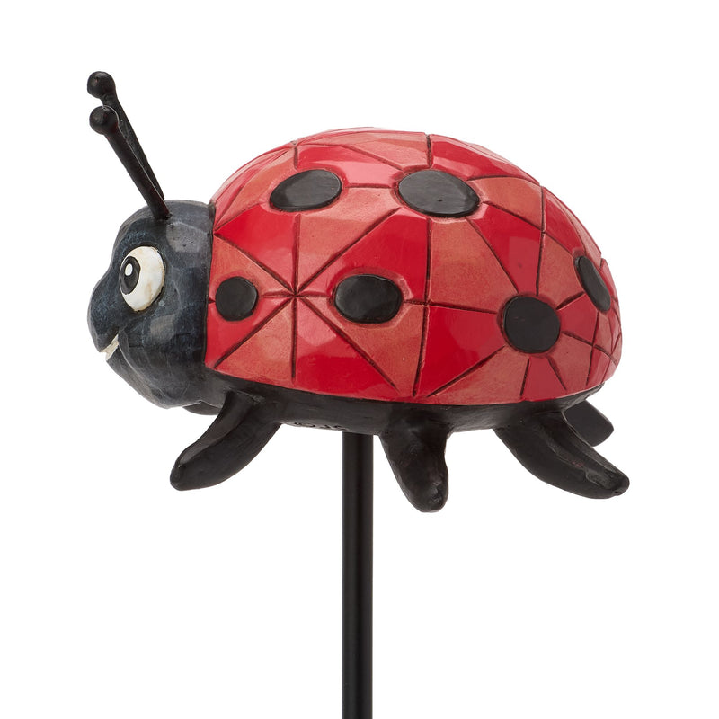 Plant Stake Ladybug