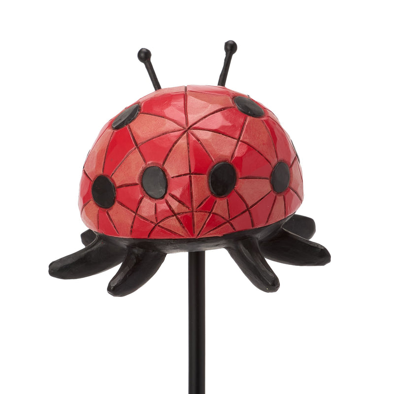 Plant Stake Ladybug