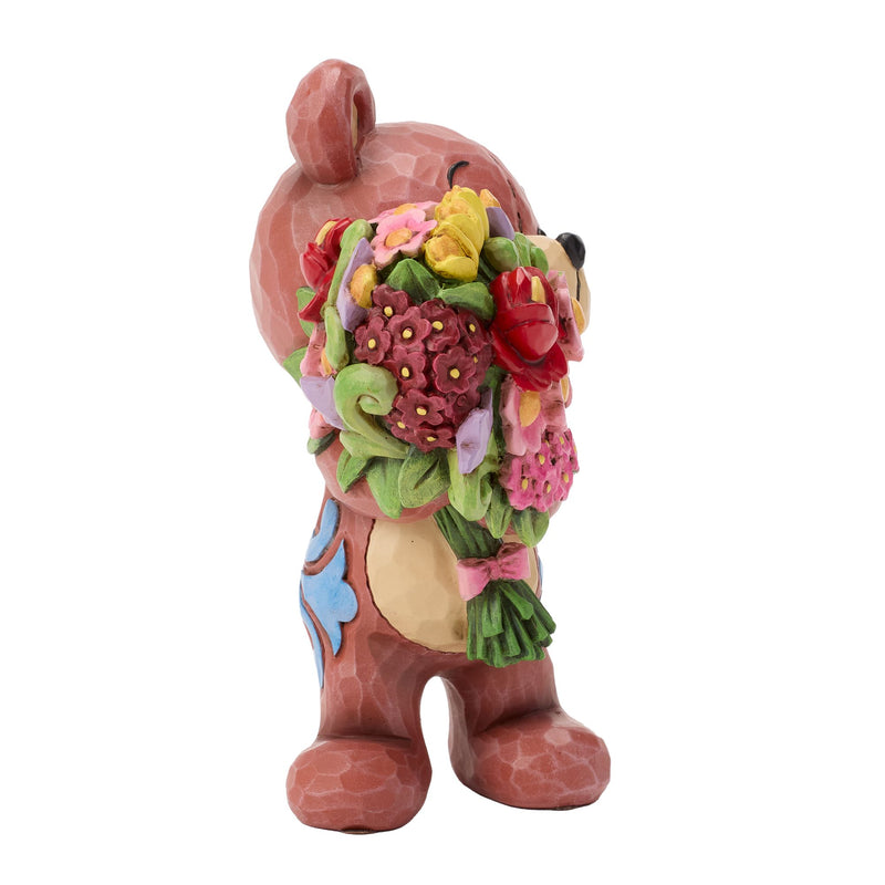 Teddy Bear with Bouquet