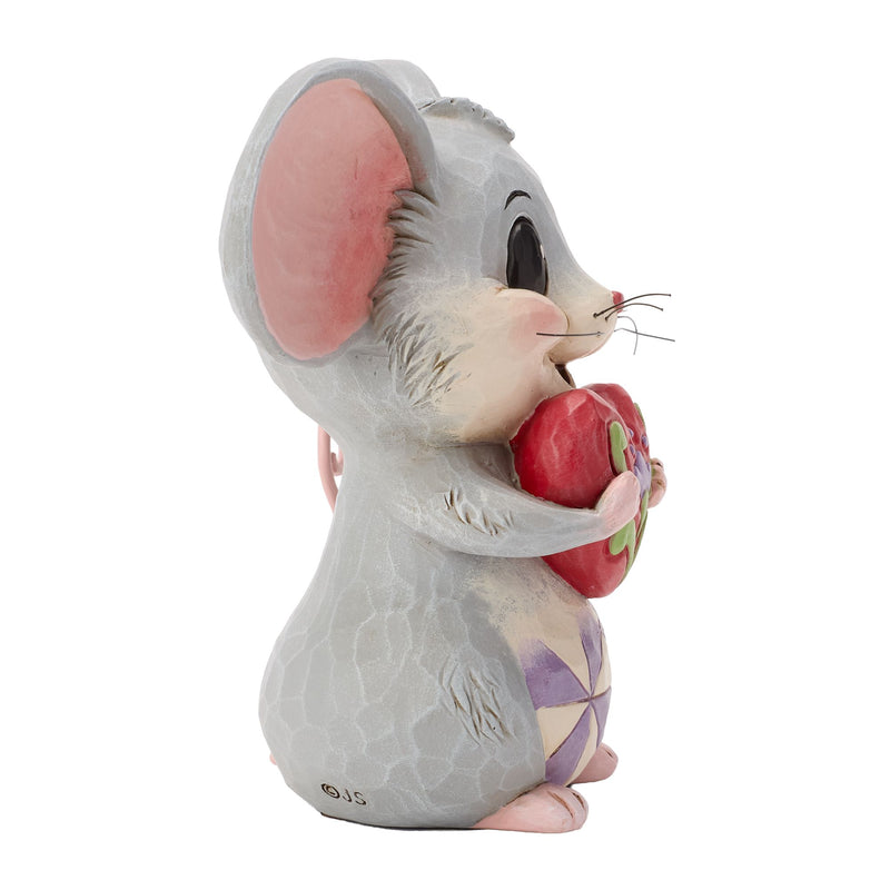 Mouse Holding a Heart