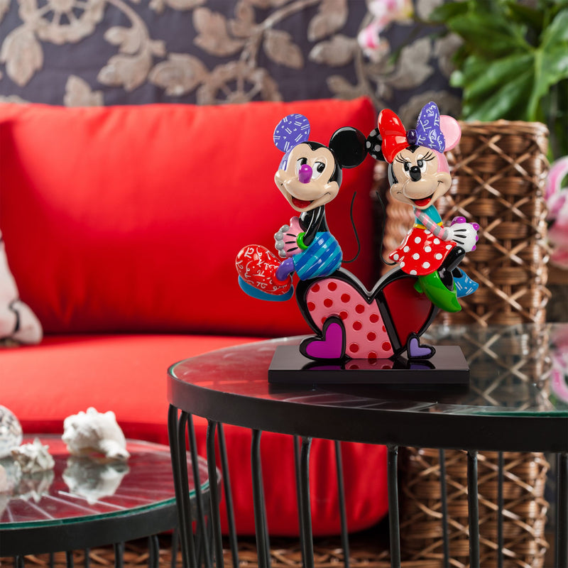 Mickey and Minne on Heart