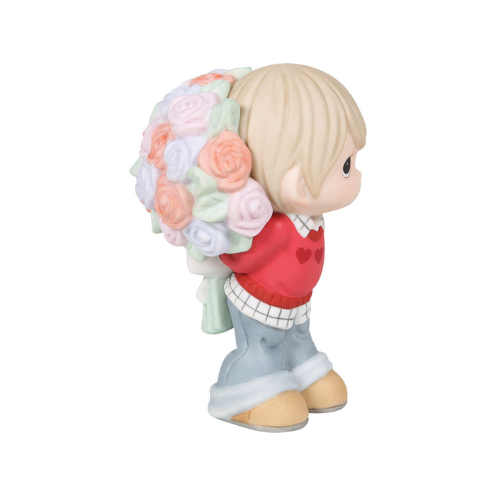 Boy with Bouquet Figurine