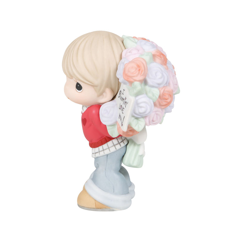 Boy with Bouquet Figurine